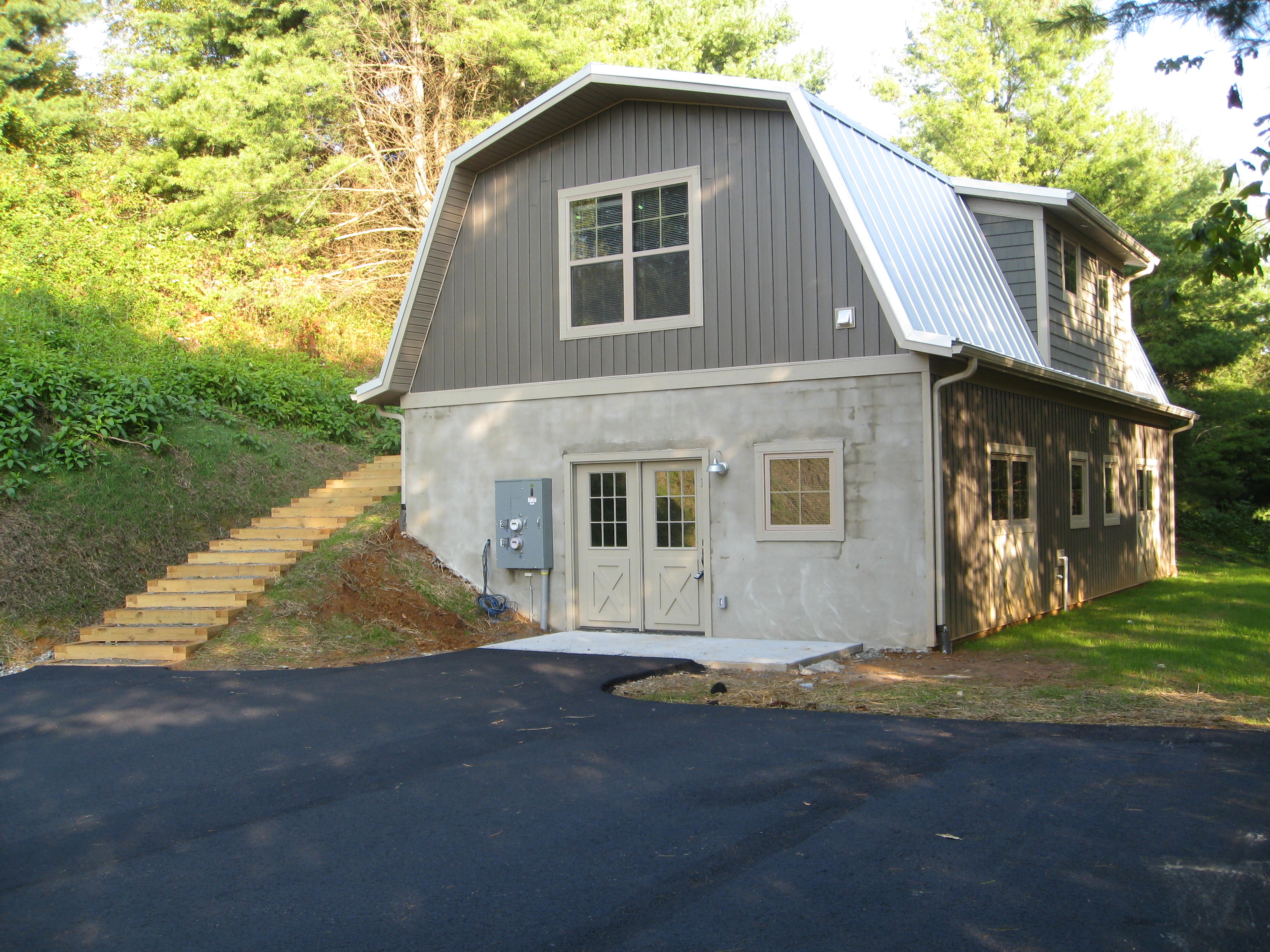 Barn outside